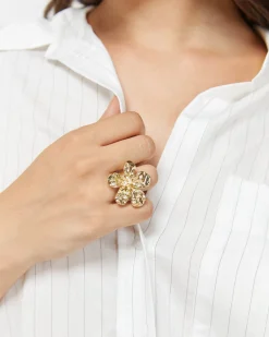 Misako Anillo con forma de flor
