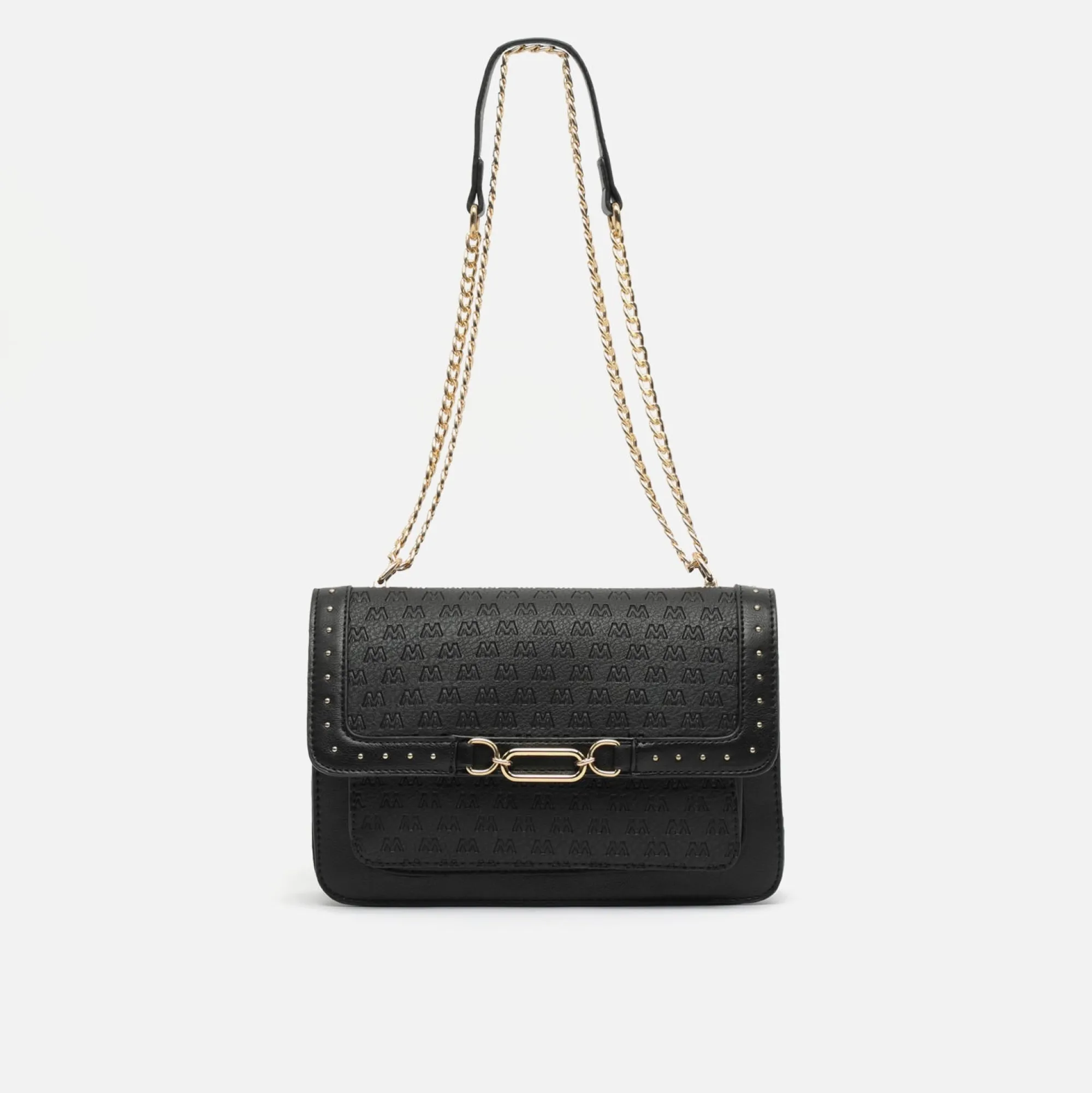 Misako Bolso bandolera con correa y estampado monogram