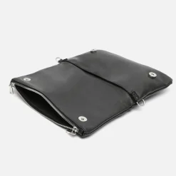 Misako Bolso bandolera con doble asa y detalles metalizados