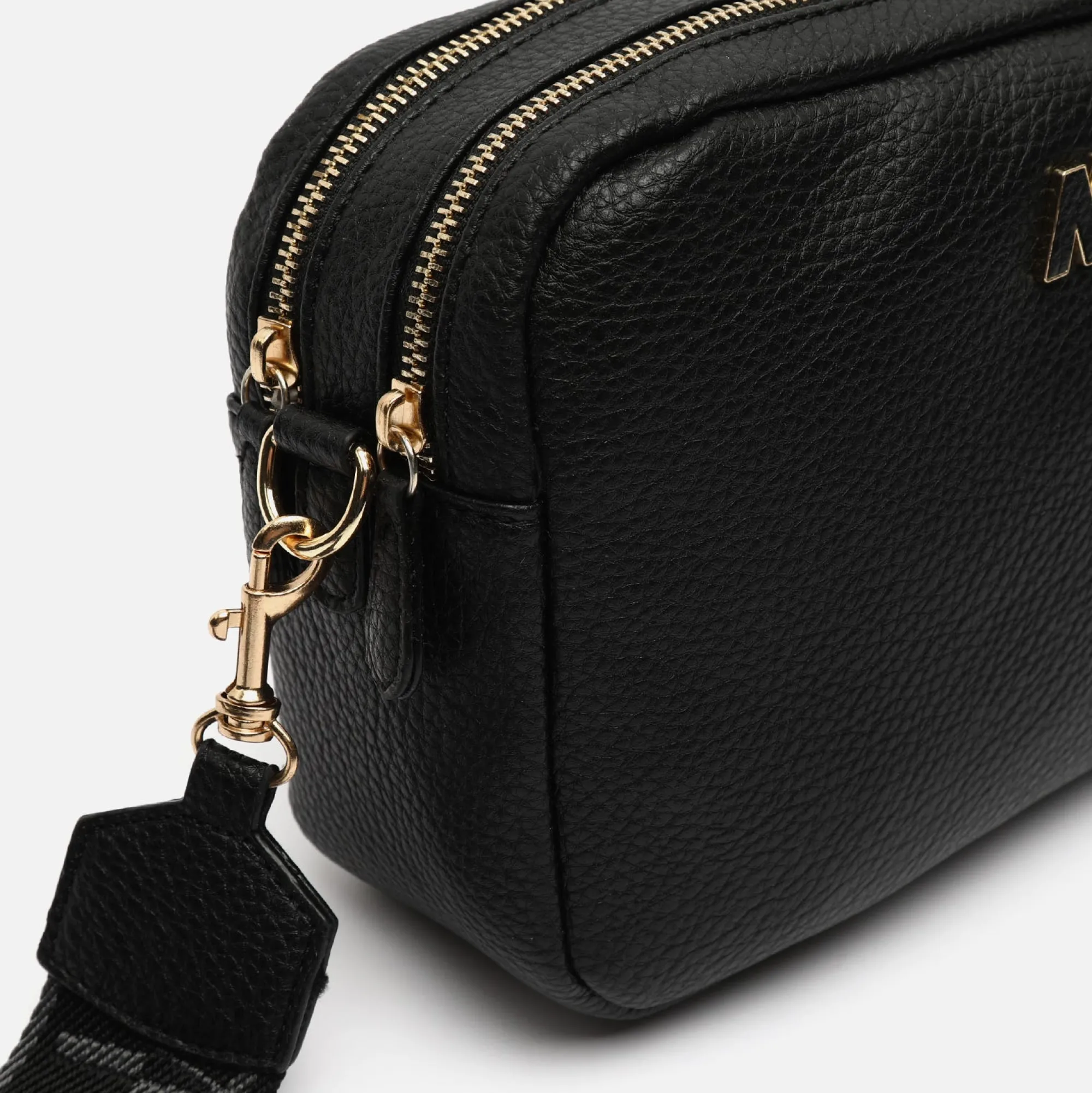 Misako Bolso bandolera con doble cremallera