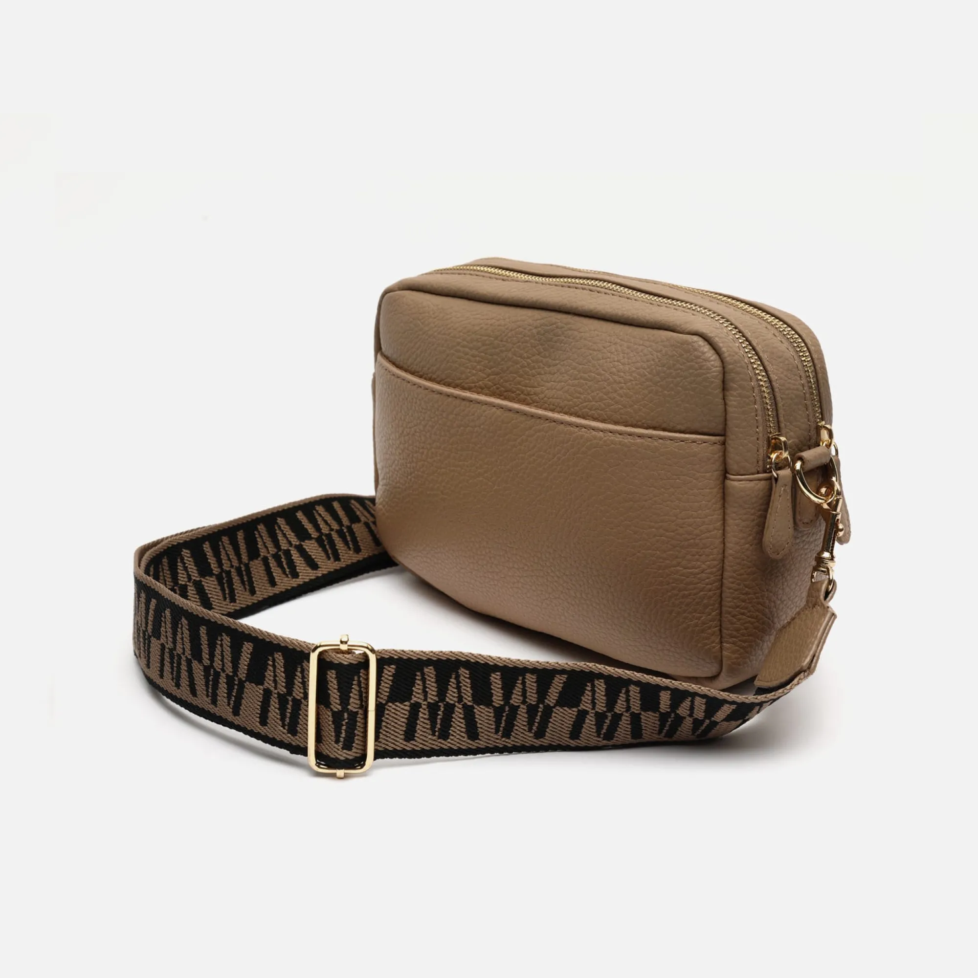 Misako Bolso bandolera con doble cremallera