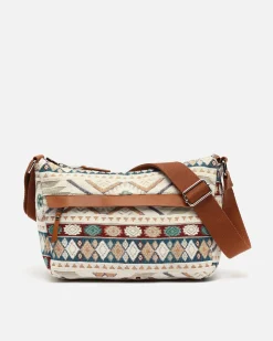 Misako Bolso bandolera con estampado jacquard
