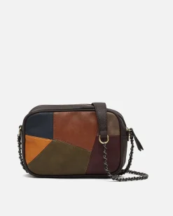 Misako Bolso bandolera con estampado patchwork