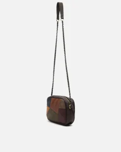 Misako Bolso bandolera con estampado patchwork