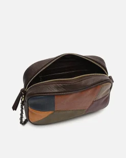 Misako Bolso bandolera con estampado patchwork