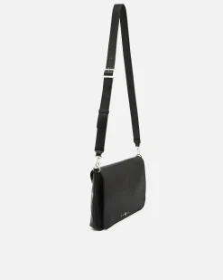 Misako Bolso bandolera con solapa y detalles metálicos