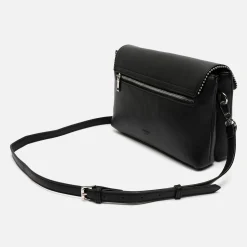 Misako Bolso bandolera con solapa y detalles metálicos