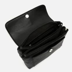 Misako Bolso bandolera con solapa y detalles metálicos