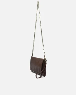 Misako Bolso bandolera de fiesta pequeño con detalles metálicos