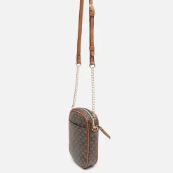 Misako Bolso bandolera mini para móvil con estampado monogram