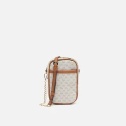 Misako Bolso bandolera mini para móvil con estampado monogram