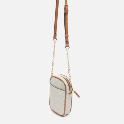 Misako Bolso bandolera mini para móvil con estampado monogram