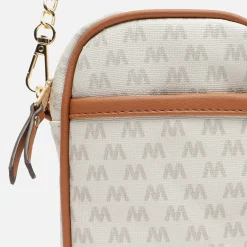 Misako Bolso bandolera mini para móvil con estampado monogram