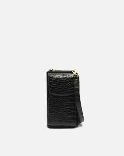 Misako Bolso bandolera mini para móvil animal print