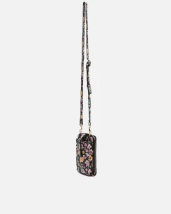 Misako Bolso bandolera mini para móvil con estampado