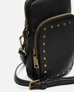 Misako Bolso bandolera mini para móvil con detalles metálicos