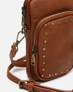 Misako Bolso bandolera mini para móvil con detalles metálicos