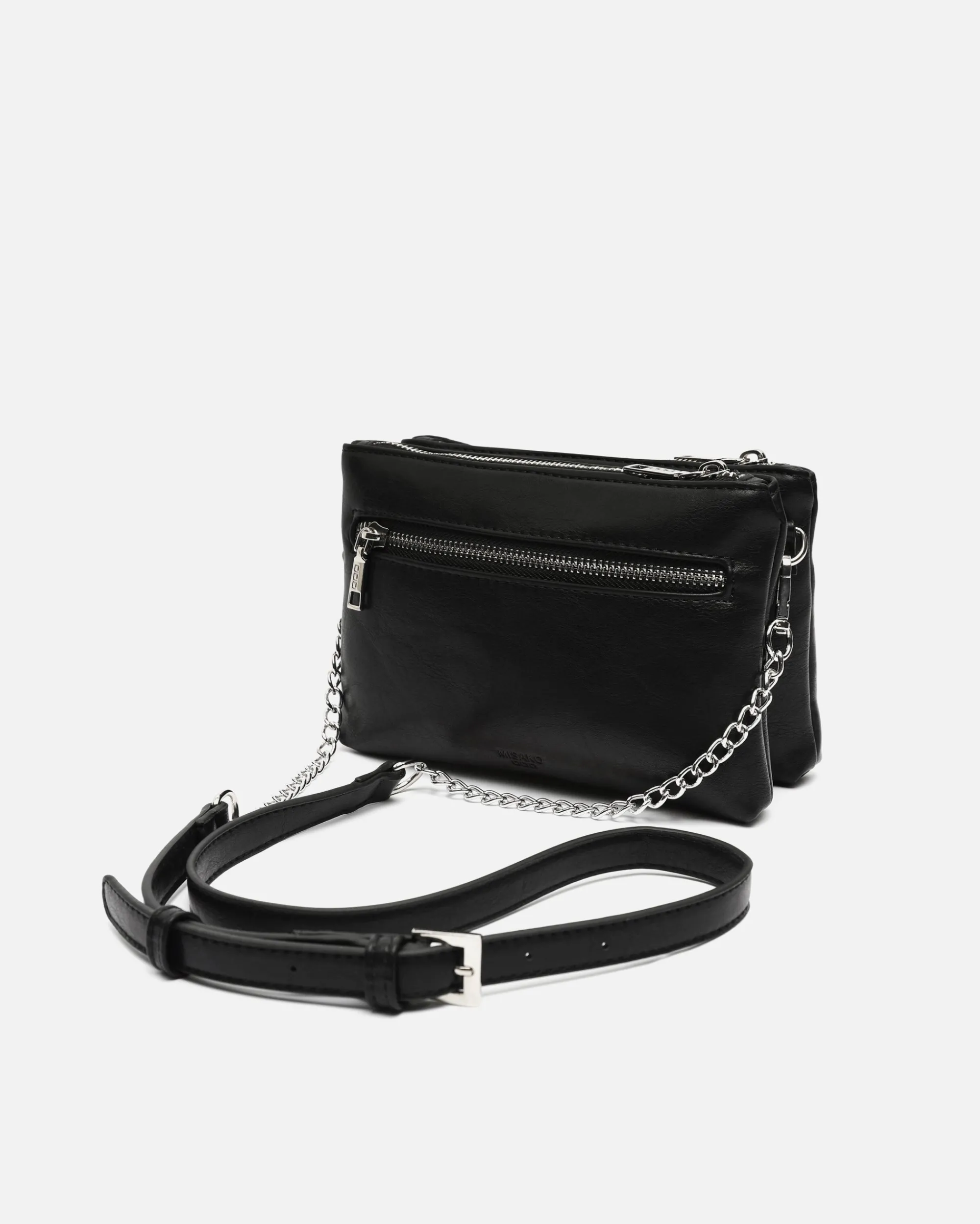Misako Bolso bandolera pequeño con detalles metálicos