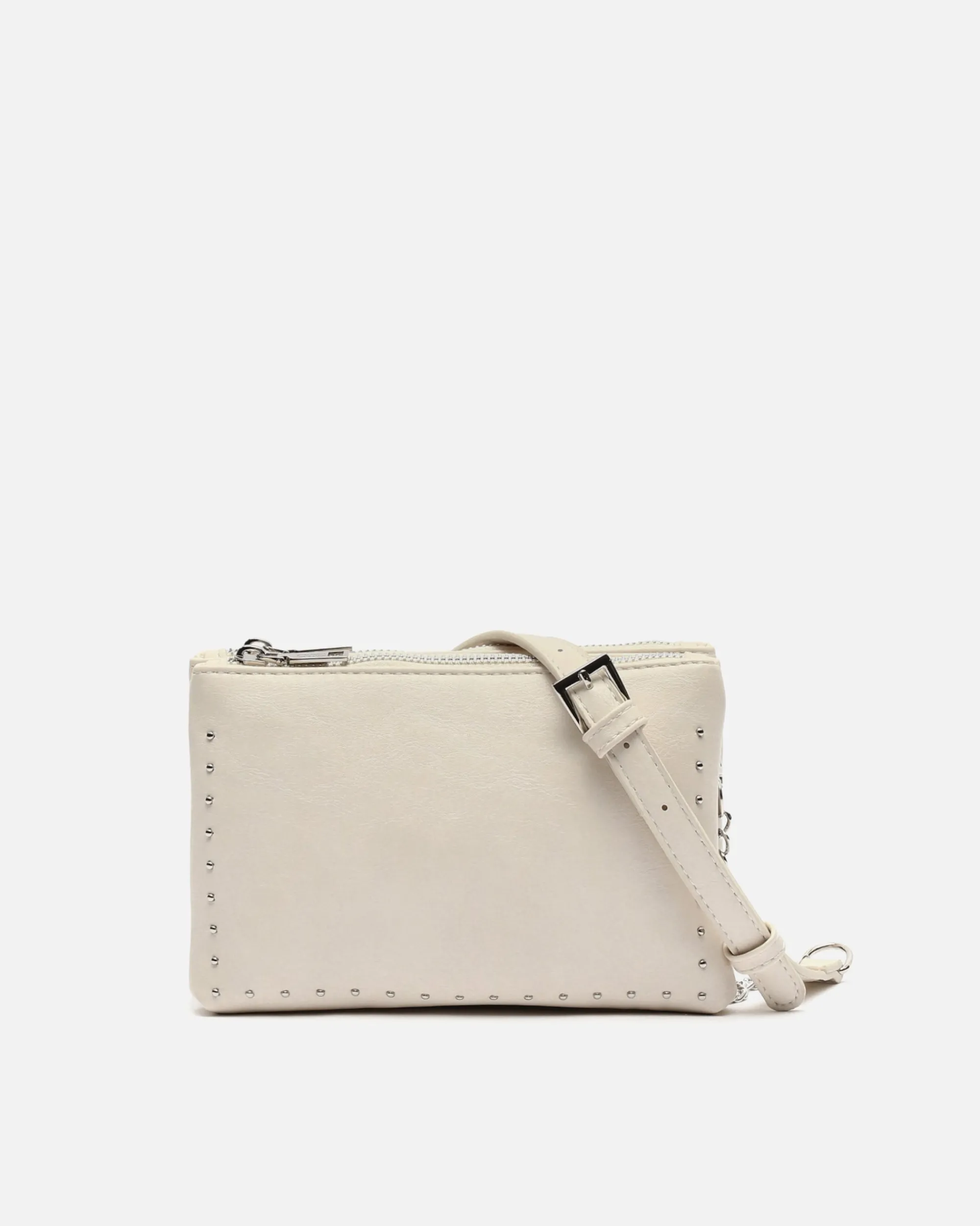 Misako Bolso bandolera pequeño con detalles metálicos