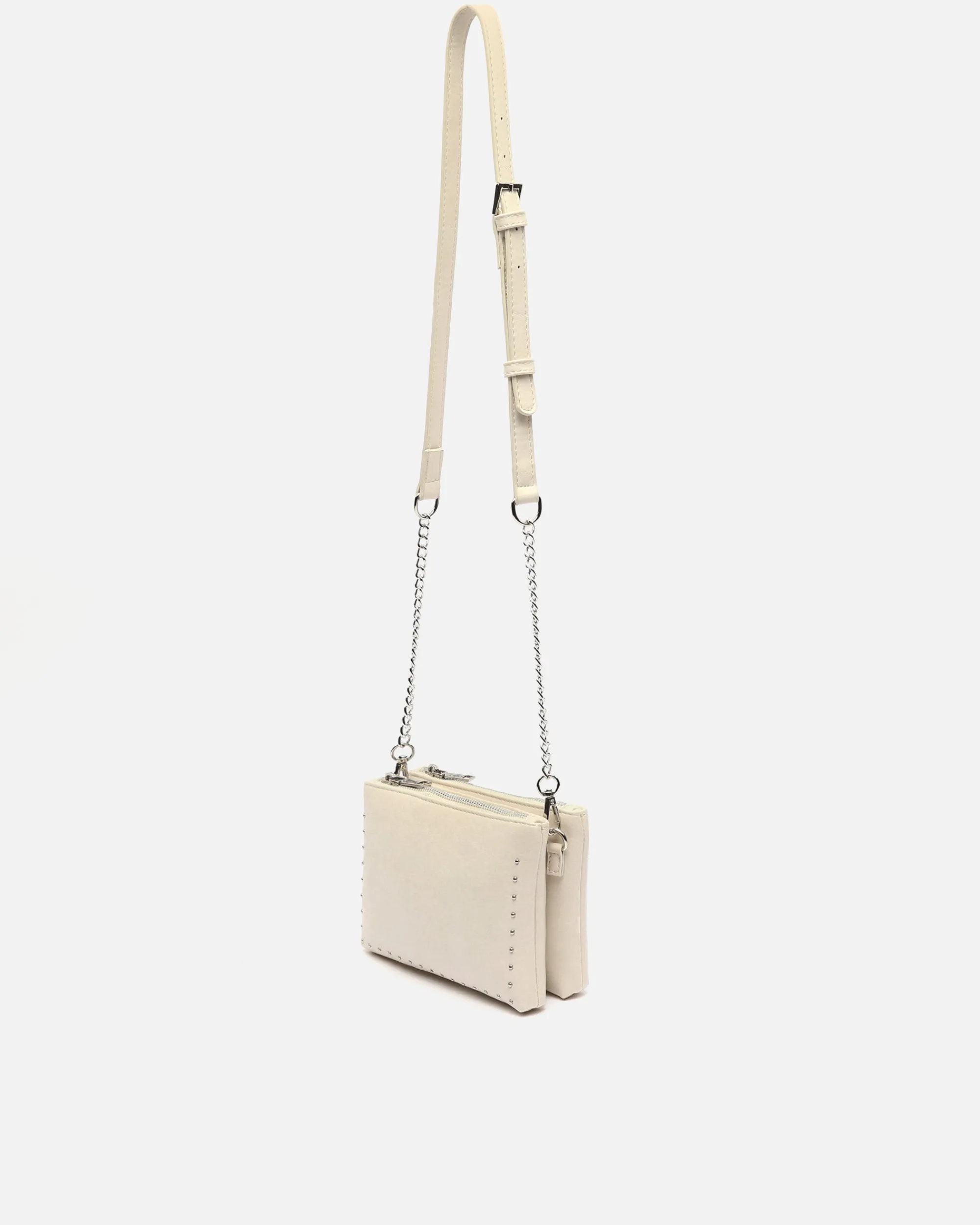 Misako Bolso bandolera pequeño con detalles metálicos