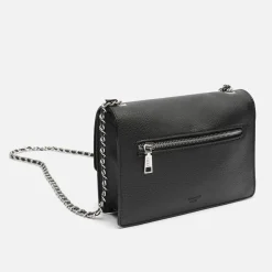 Misako Bolso bandolera pequeño con detalles metalizados