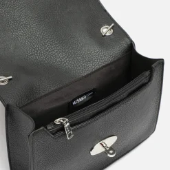 Misako Bolso bandolera pequeño con detalles metalizados