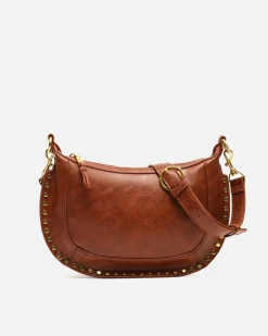Misako Bolso bandolera pequeño con detalles metálicos