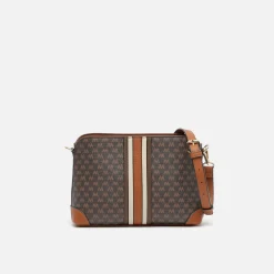 Misako Bolso bandolera pequeño con estampado monogram