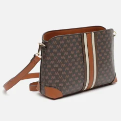 Misako Bolso bandolera pequeño con estampado monogram