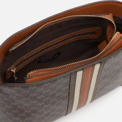 Misako Bolso bandolera pequeño con estampado monogram