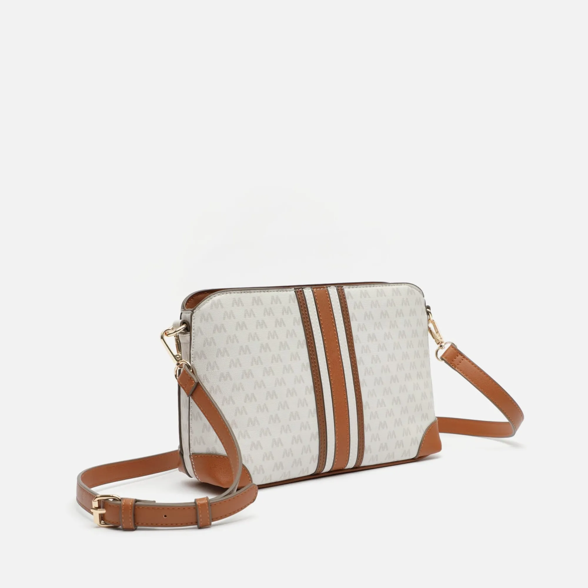 Misako Bolso bandolera pequeño con estampado monogram