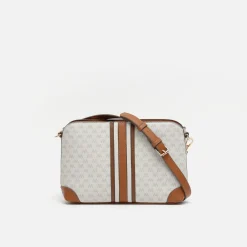 Misako Bolso bandolera pequeño con estampado monogram