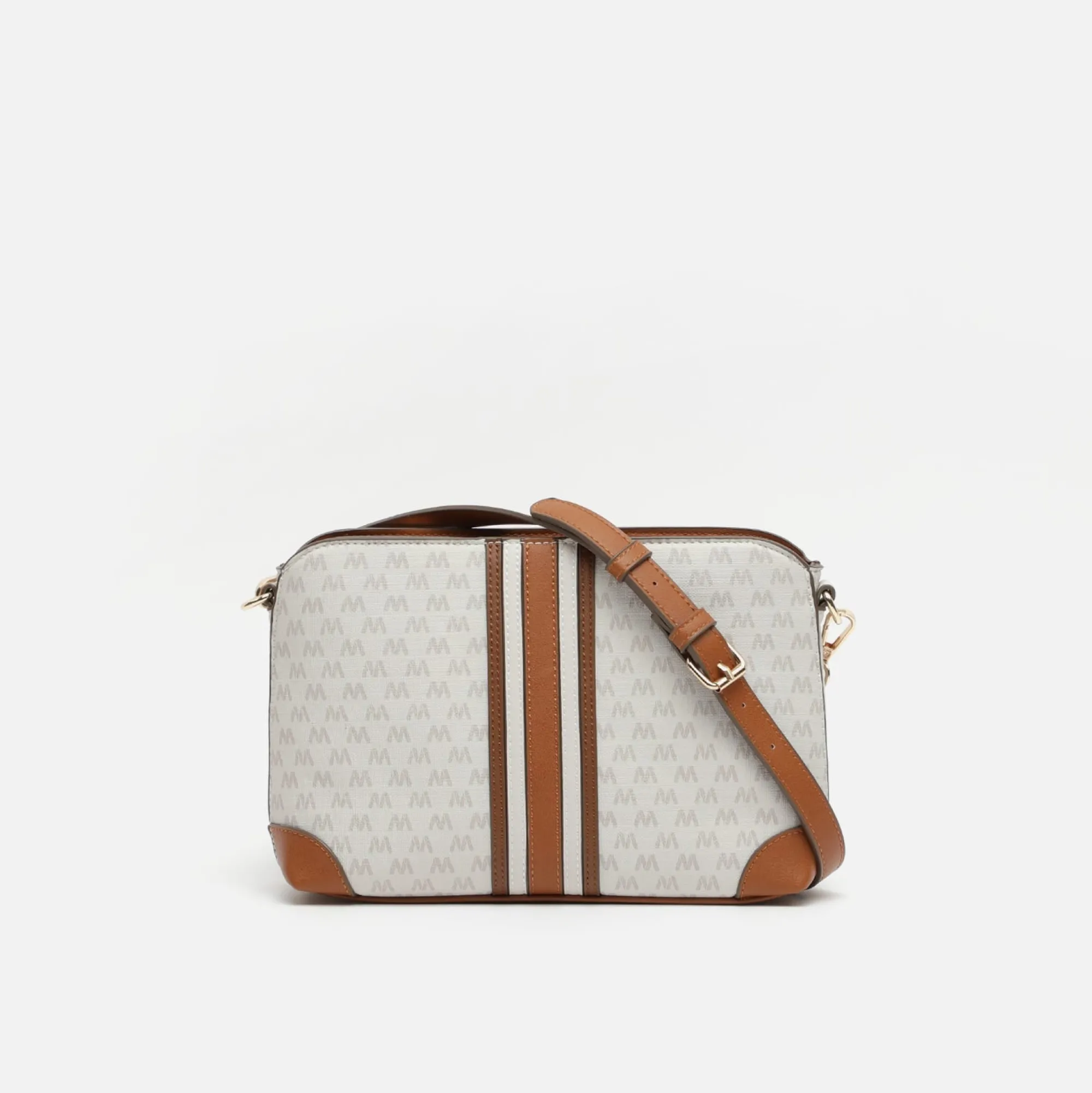 Misako Bolso bandolera pequeño con estampado monogram