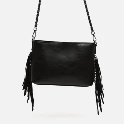 Misako Bolso bandolera pequeño con flecos