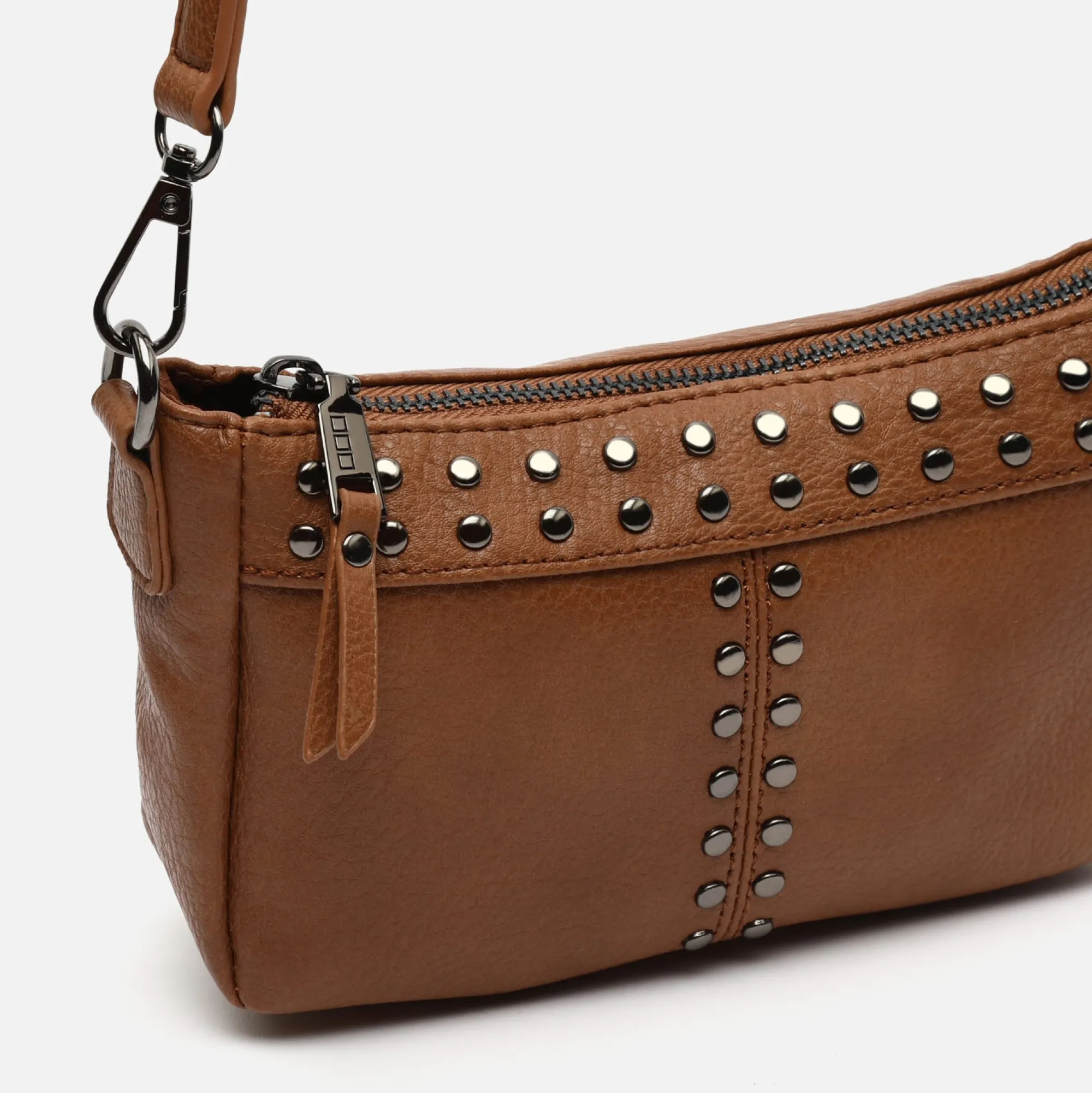 Misako Bolso bandolera pequeño con detalles metálicos