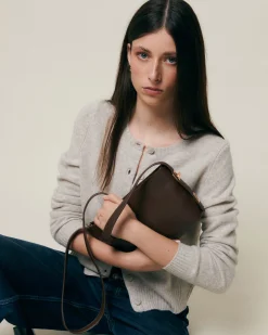Misako Bolso bandolera pequeño con asa regulable
