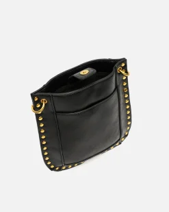 Misako Bolso bandolera pequeño con detalles metálicos