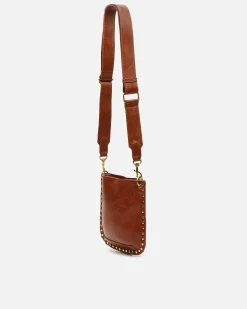 Misako Bolso bandolera pequeño con detalles metálicos