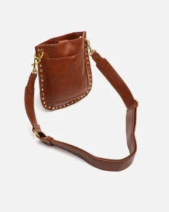 Misako Bolso bandolera pequeño con detalles metálicos