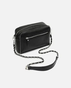 Misako Bolso bandolera pequeño con detalles metálicos