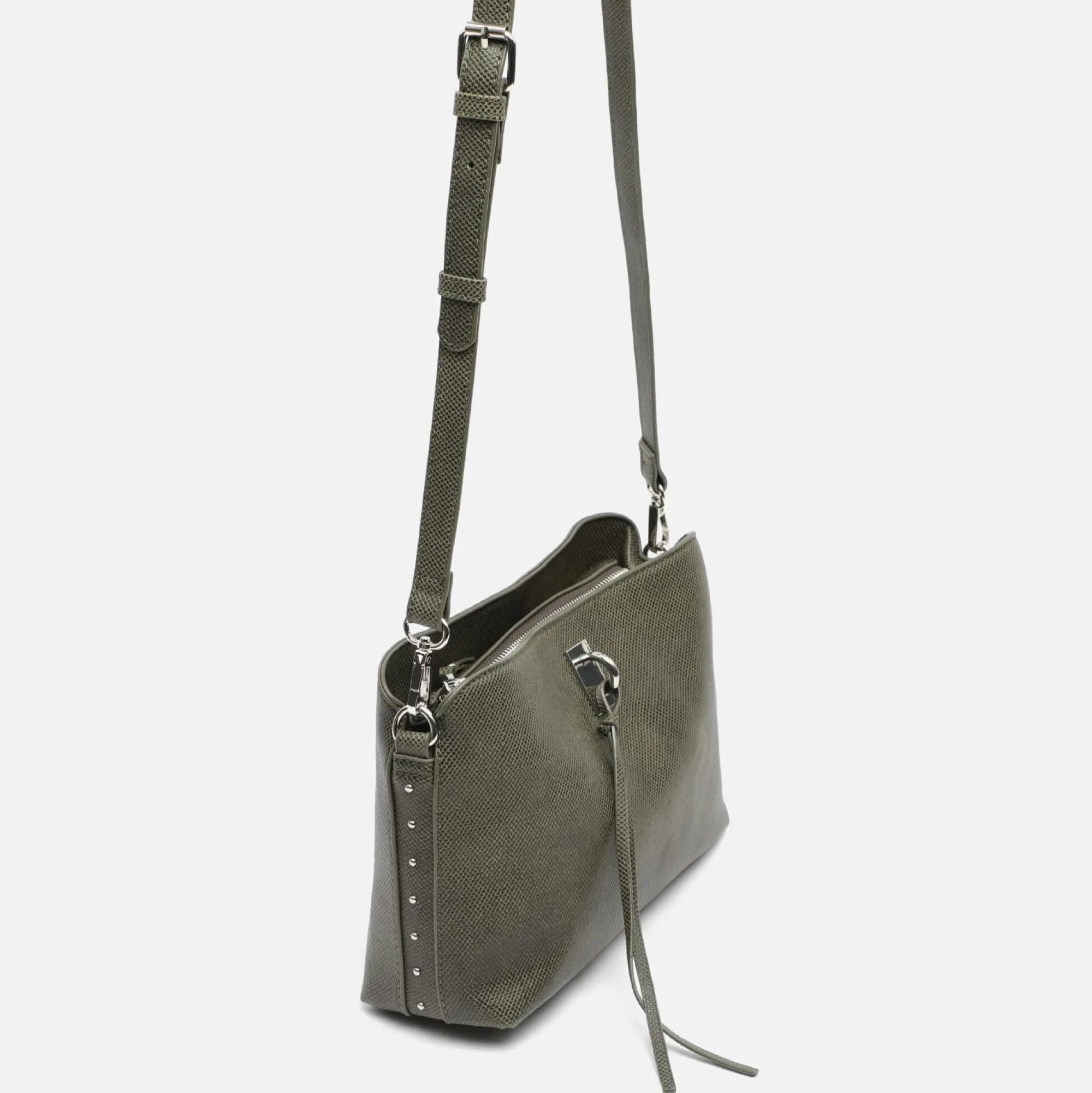Misako Bolso bandolera pequeño con detalles metálicos