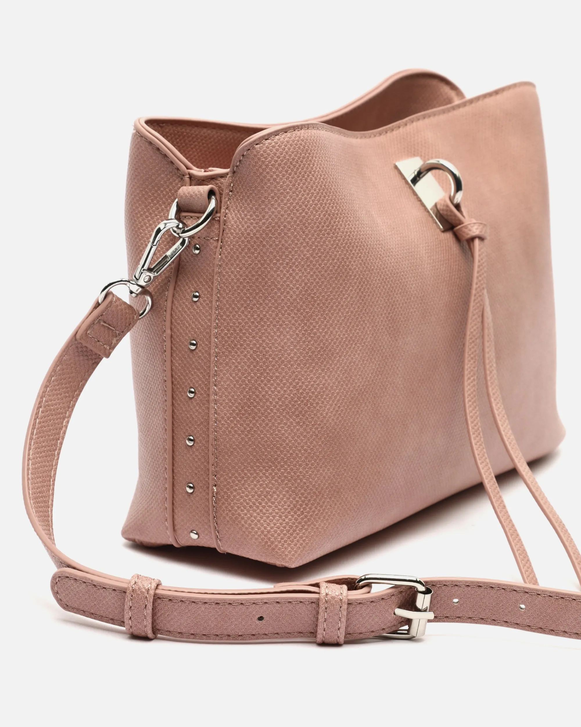 Misako Bolso bandolera pequeño con detalles metálicos