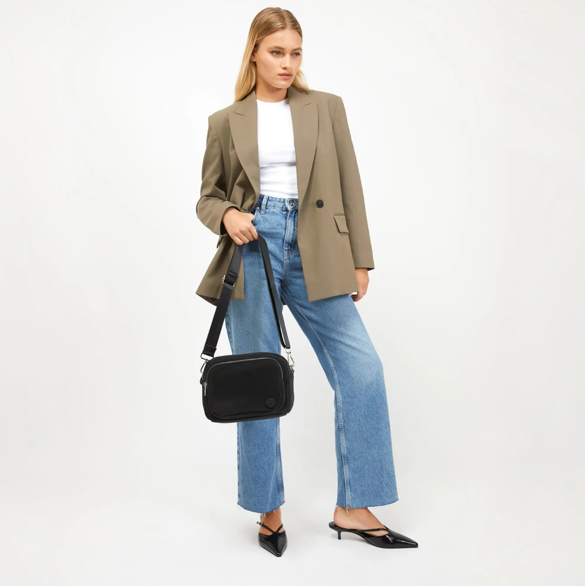 Misako Bolso bandolera pequeño en nylon