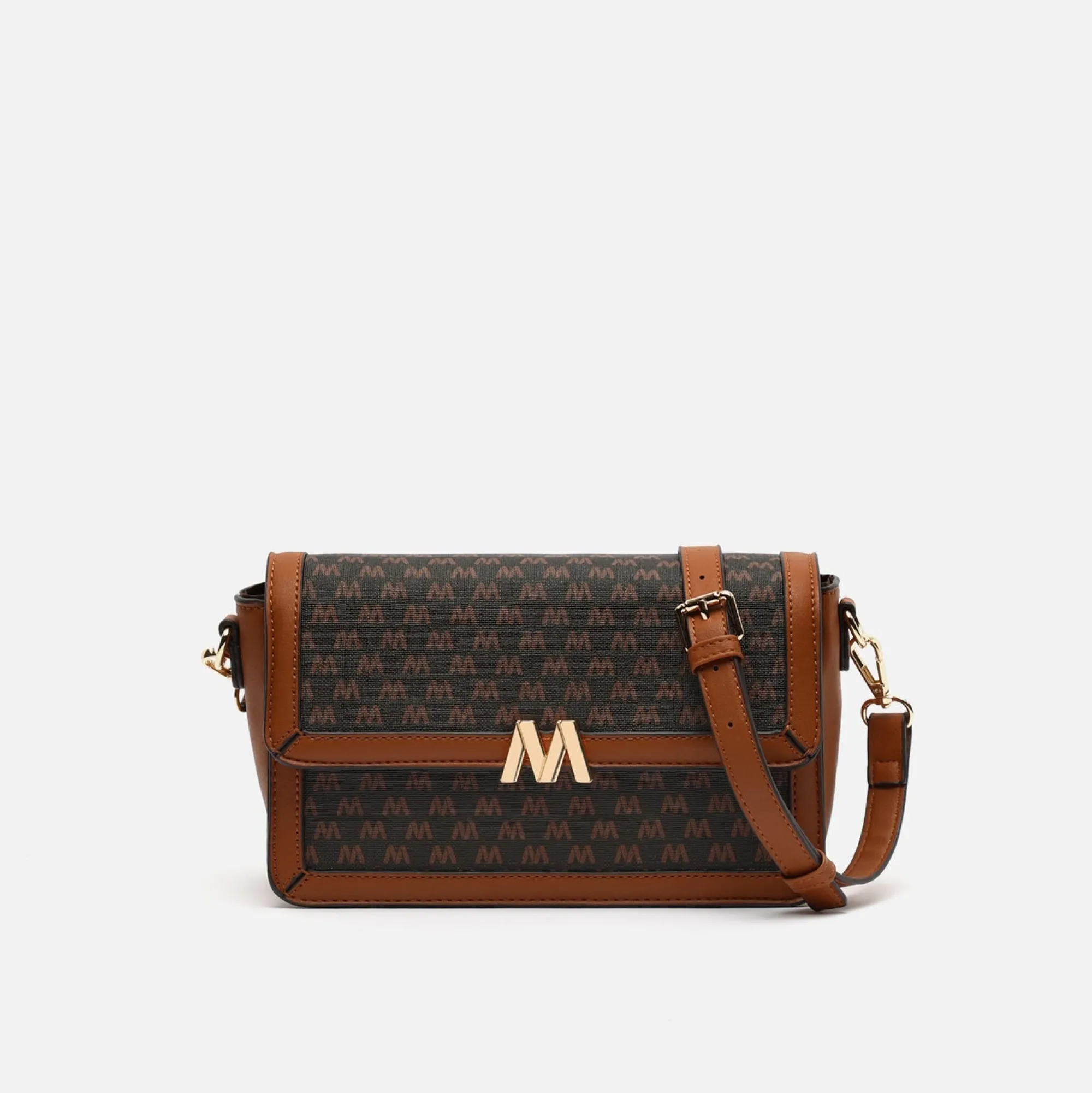 Misako Bolso bandolera pequeño estampado monogram