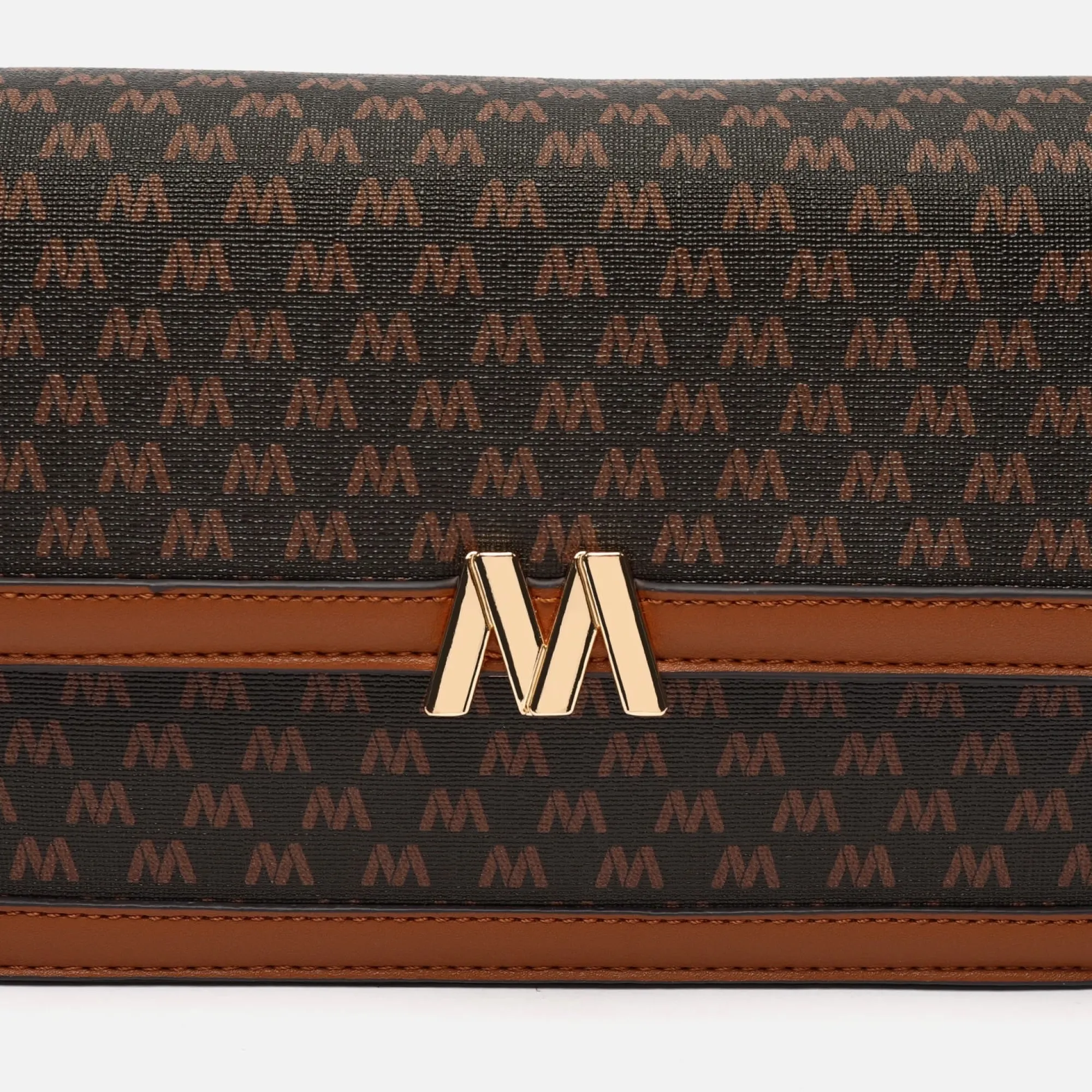 Misako Bolso bandolera pequeño estampado monogram