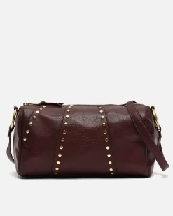 Misako Bolso bowling con detalles metálicos