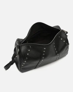 Misako Bolso bowling con detalles metálicos
