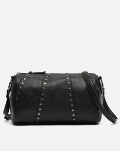 Misako Bolso bowling con detalles metálicos