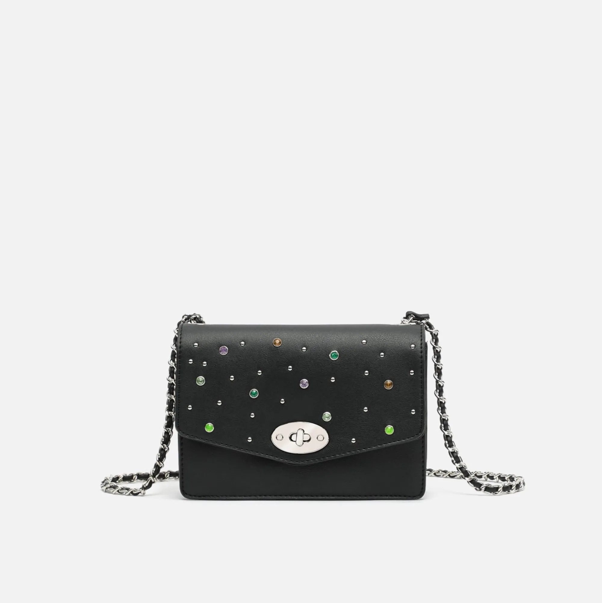 Misako Bolso de fiesta con tachuelas de colores