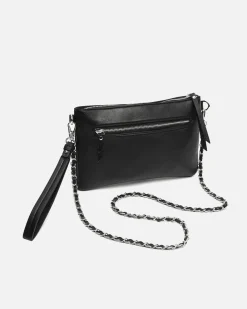 Misako Bolso de fiesta pequeño con detalles metálicos y asa bandolera extraíble